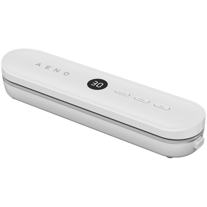 AENO VS3 Vacuum Sealer, LED Display, 80W, 65kPa (+/-5kPa), White