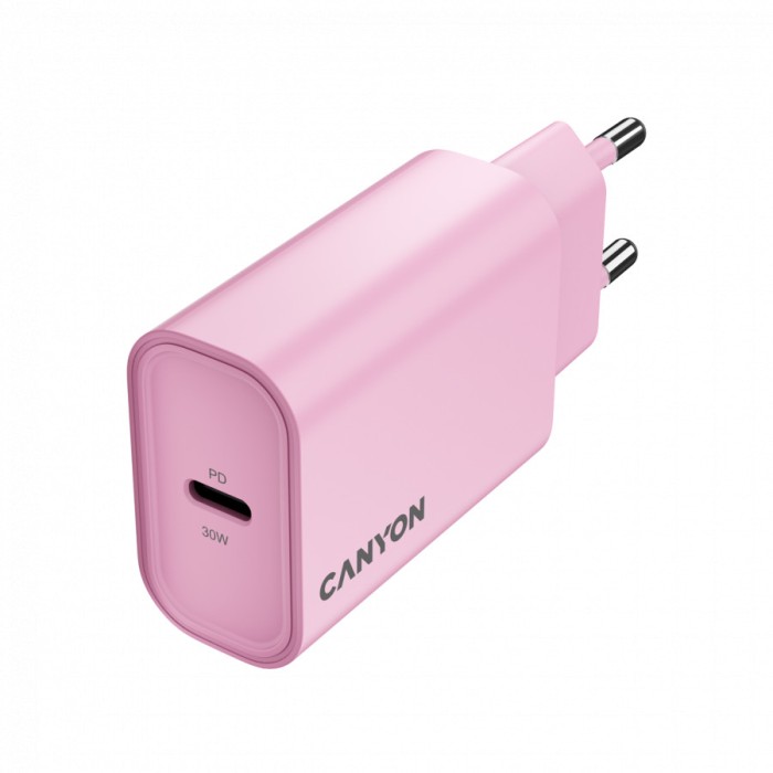 CANYON charger OnCharge 30CL Max Power 30W 1xPD EU Pink