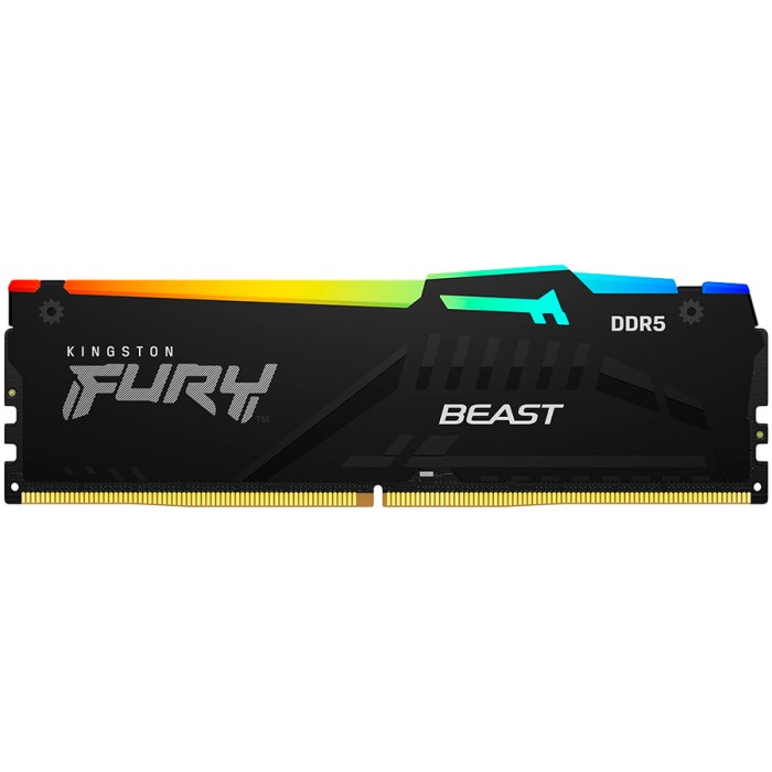 Kingston DRAM 16GB 5600MT/s DDR5 CL36 DIMM (Kit of 2) FURY Beast RGB EXPO