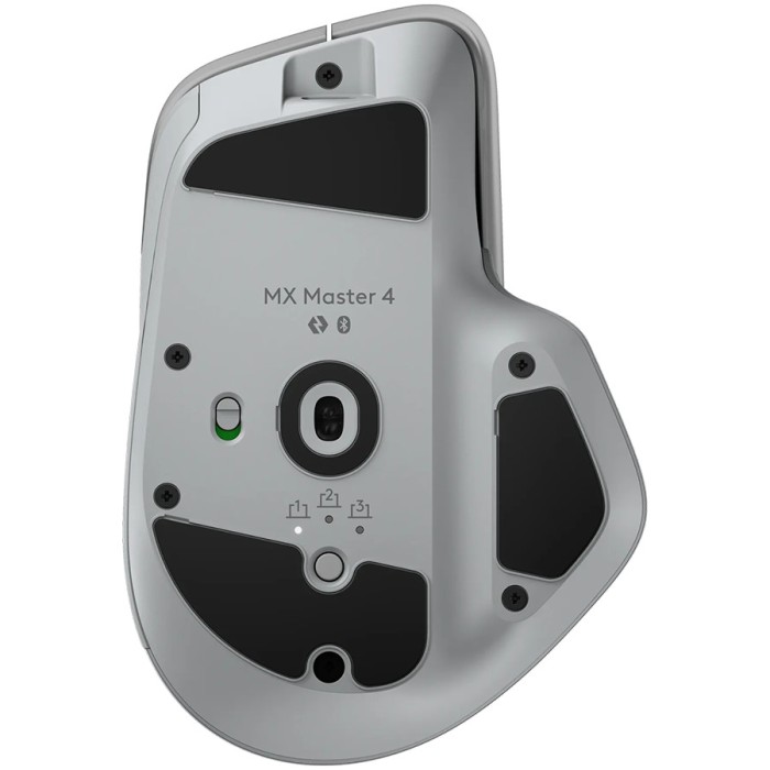 LOGITECH MX Master 4 Wireless Mouse Pale Grey