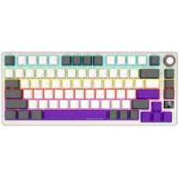 LORGAR KBP7075W, Wireless 75% Mechanical Gaming Keyboard Pro, Beige, EN/RU layout