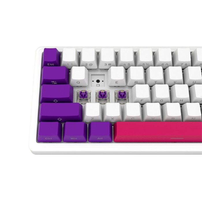 LORGAR Gaming Keyboard KBP70MW Pro Wireless 65% White RU