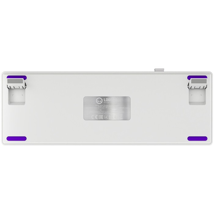 LORGAR Gaming Keyboard KBP70MW Pro Wireless 65% White RU