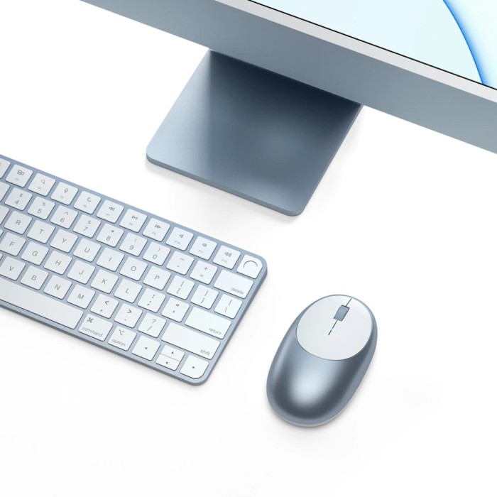 SATECHI M1 Bluetooth Wireless Mouse - Blue