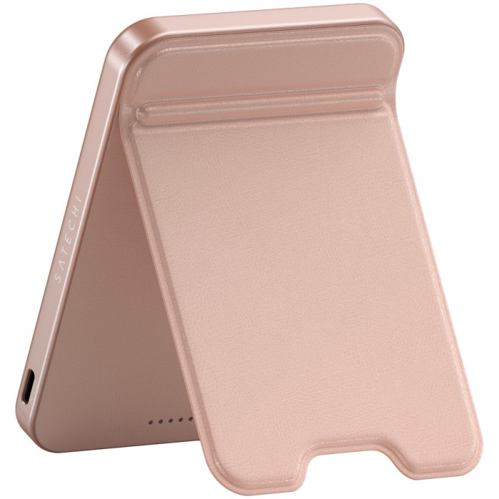 SATECHI Qi2 5K Magnetic Power Bank with Stand (Desert Rose)