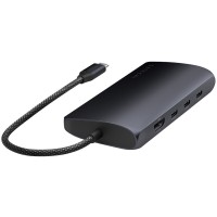 SATECHI USB-C MultiPort Adapter 8K with Ethernet V3 - Midnight