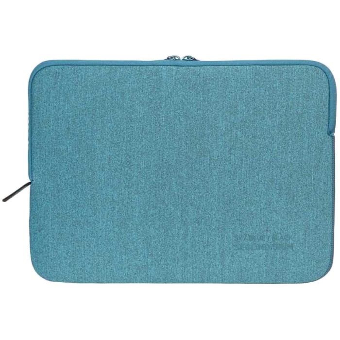 TUCANO MELANGE Sleeve for MacBook Air 15 (2023) / MacBook Pro 15 (2016-2019) / Laptop 14 / Laptop 13, Light Blue