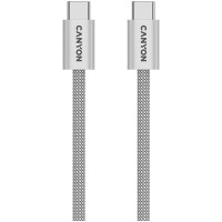 CANYON cable OnWire 60MG C-C 60W Magnet Braided 1m Light Grey