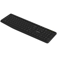 CANYON keyboard KB-W01 RU Wireless Black