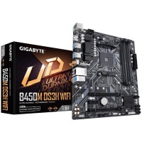 GIGABYTE MB AM4 B450 4 x DDR4 1 x M.2 4 x SATA 1 x HDMI Micro ATX