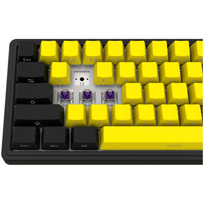 LORGAR Gaming Keyboard KBP70MW Pro Wireless 65% Yellow RU