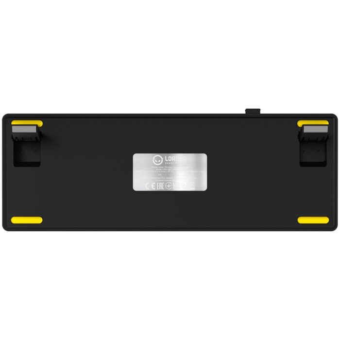 LORGAR Gaming Keyboard KBP70MW Pro Wireless 65% Yellow RU