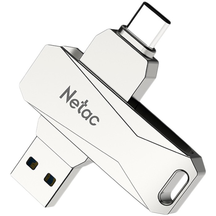 Netac U782C USB3.2+TypeC Dual Flash Drive 64GB