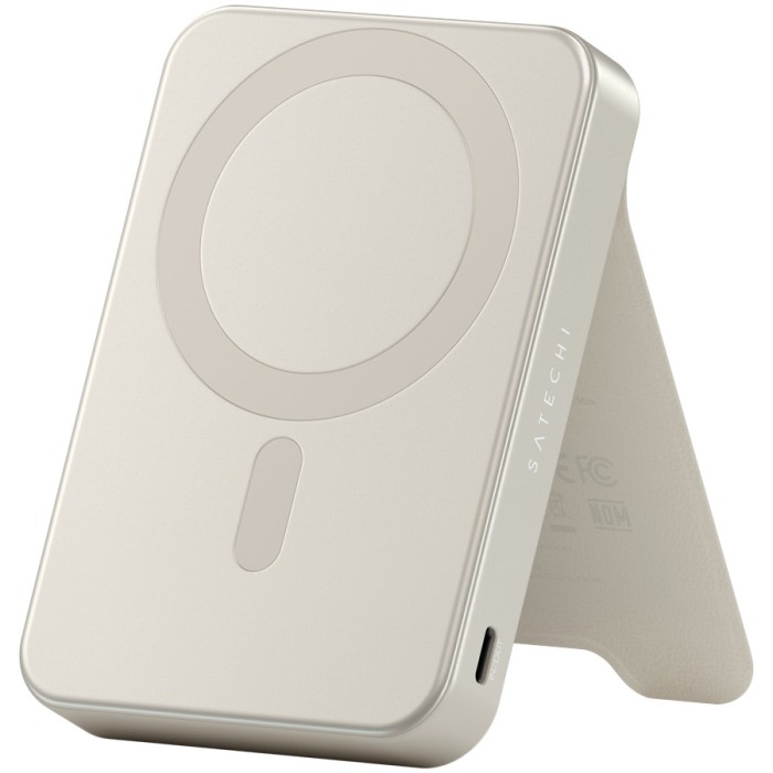 SATECHI Qi2 10K Magnetic Power Bank with Stand (Sand)