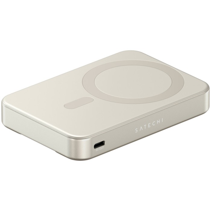 SATECHI Qi2 10K Magnetic Power Bank with Stand (Sand)