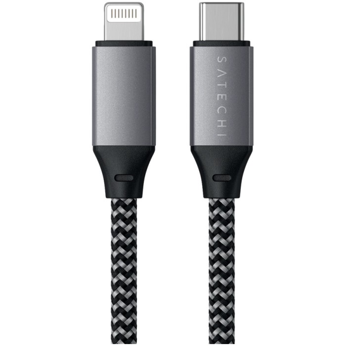 SATECHI Type C to MFI Cable 10 inch- Space Gray