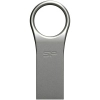 Silicon Power Jewel - J80 128GB Pendrive USB 3.2 Gen 1 Silver, Zinc Alloy Housing, Waterproof, dustproof and vibration-proof