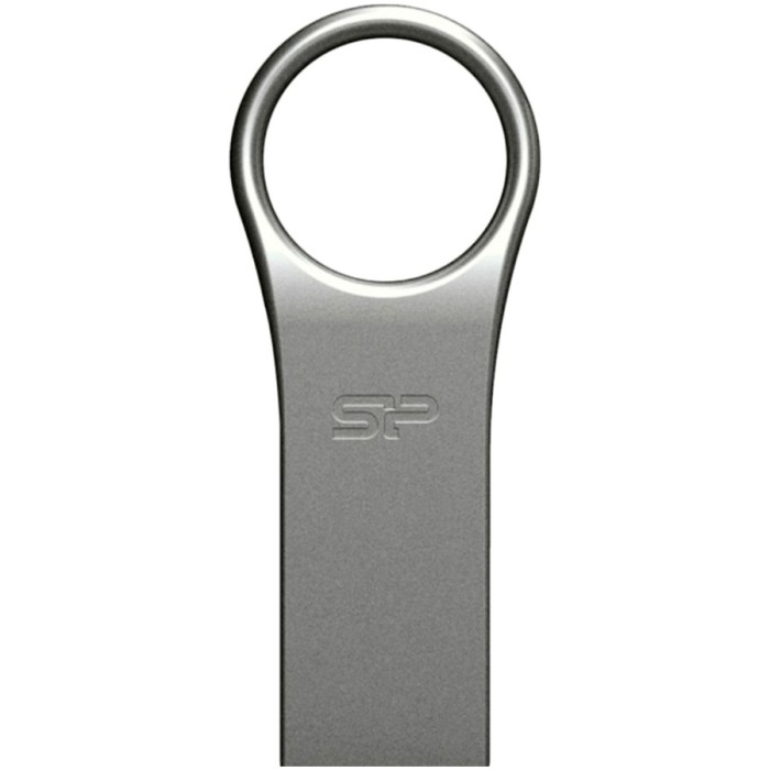 Silicon Power Jewel - J80 128GB Pendrive USB 3.2 Gen 1 Silver, Zinc Alloy Housing, Waterproof, dustproof and vibration-proof