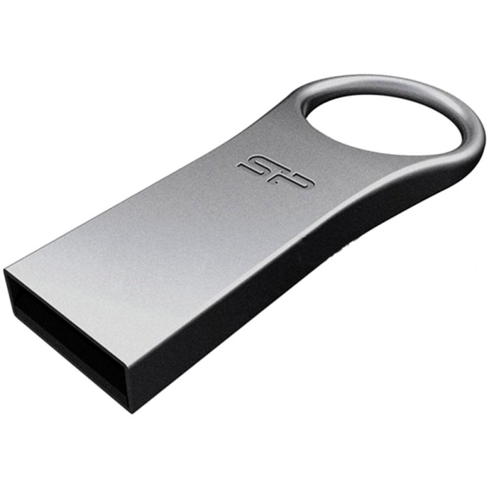 Silicon Power Jewel - J80 128GB Pendrive USB 3.2 Gen 1 Silver, Zinc Alloy Housing, Waterproof, dustproof and vibration-proof