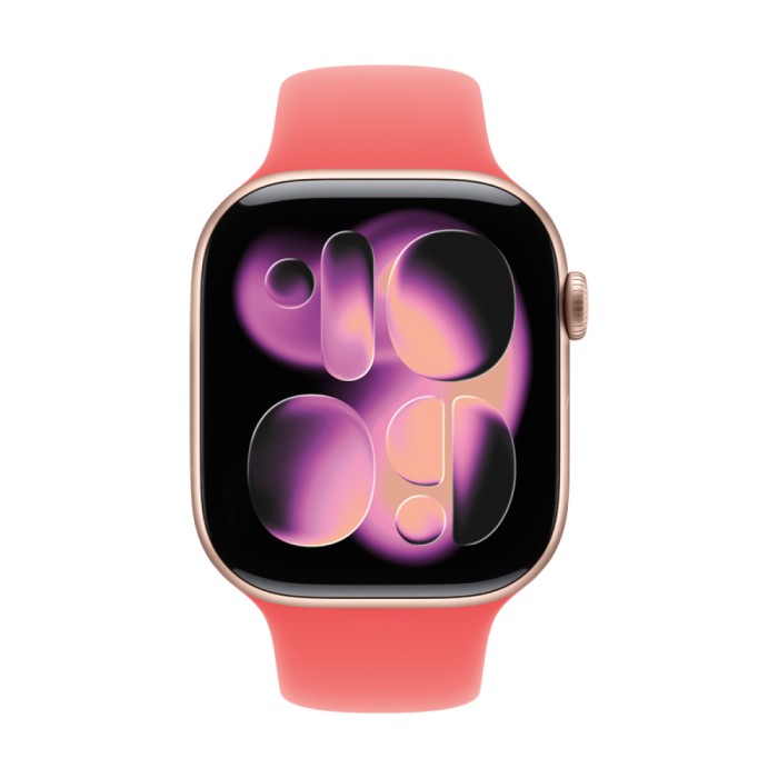 46mm Bright Guava Sport Band - S/M