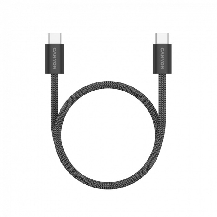 CANYON cable OnWire 60MG C-C 60W Magnet Braided 1m Black