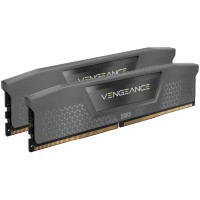 CORSAIR DDR5, 5200MT/s 16GB 2x8GB DIMM, Unbuffered, 40-40-40-77, 1Gbx16, Std PMIC, AMD EXPO, VENGEANCE DDR5 Cool Grey Heatspreader, Black PCB, 1.25V