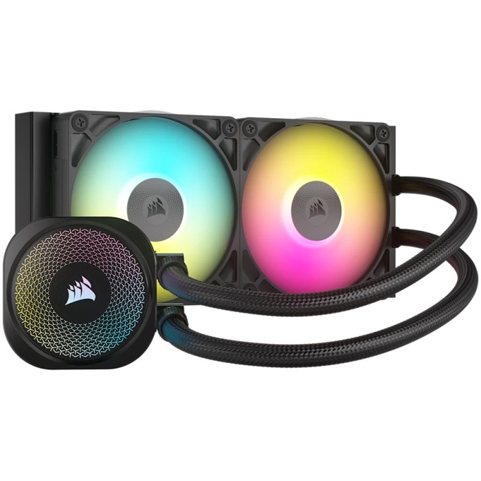 CORSAIR iCUE LINK TITAN 240 RX RGB AIO, 240mm Radiator, Liquid CPU Cooler