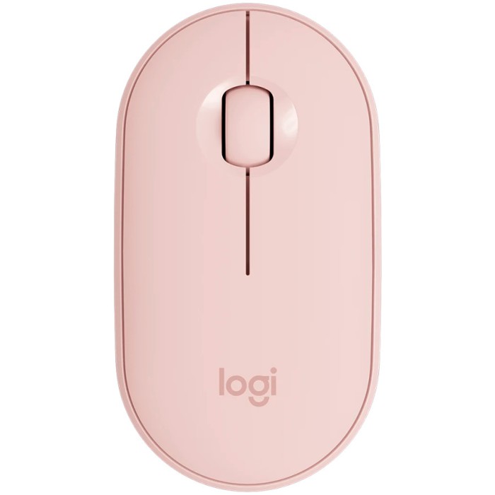 LOGITECH M350S Pebble 2 Bluetooth Mouse - TONAL ROSE