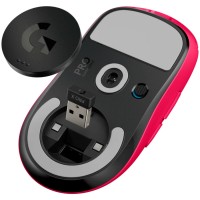 LOGITECH G PRO X SUPERLIGHT 2c compact wireless gaming mouse - PINK - 2.4GHZ- EER2-933