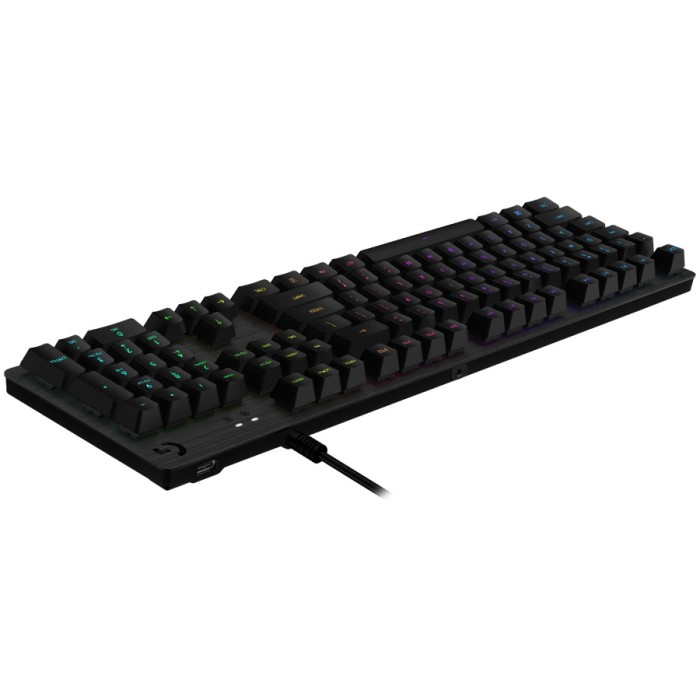 LOGITECH G513 Corded LIGHTSYNC Mechanical Gaming Keyboard - CARBON - RUS - USB - TACTILE