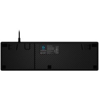 LOGITECH G513 Corded LIGHTSYNC Mechanical Gaming Keyboard - CARBON - RUS - USB - TACTILE