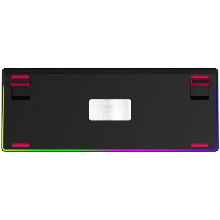 LORGAR Gaming Keyboard KBP70TKLW Pro Wireless Black RU