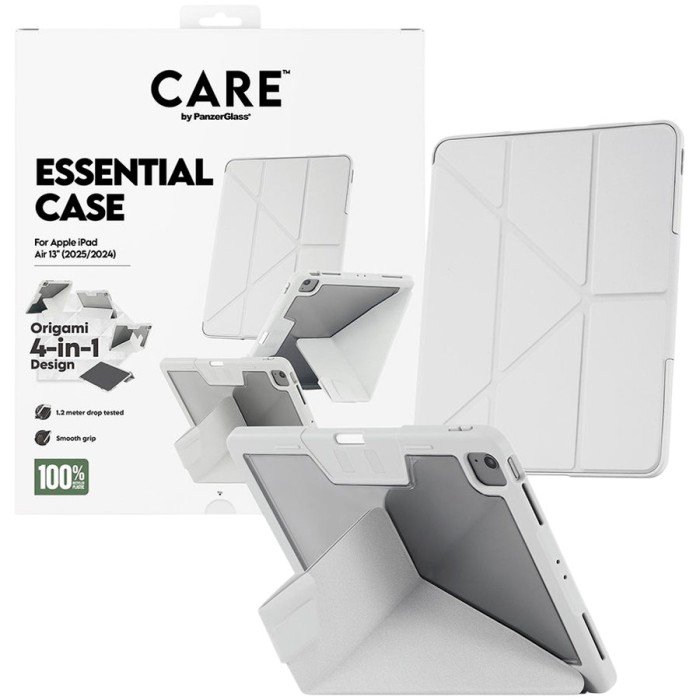 CARE by PanzerGlass Essential Case Light Grey iPad Air 13