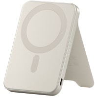 SATECHI Qi2 5K Magnetic Power Bank with Stand (Sand)