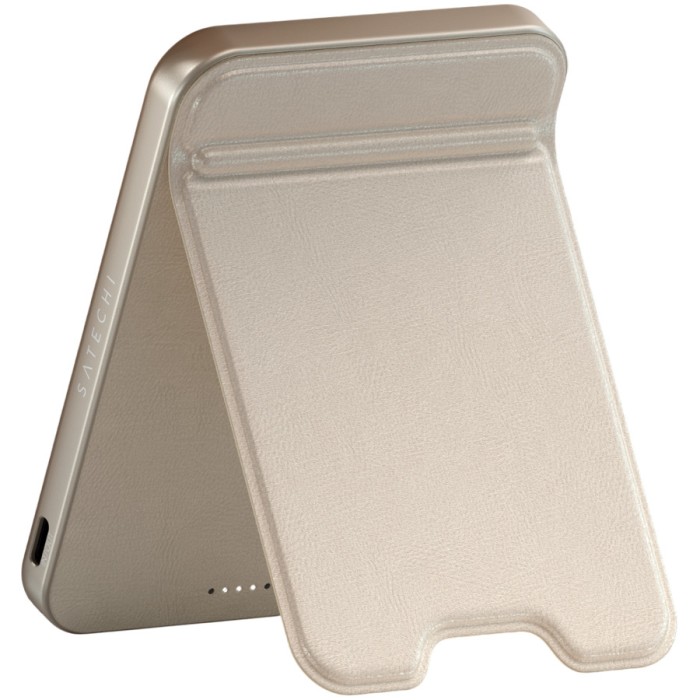 SATECHI Qi2 5K Magnetic Power Bank with Stand (Sand)