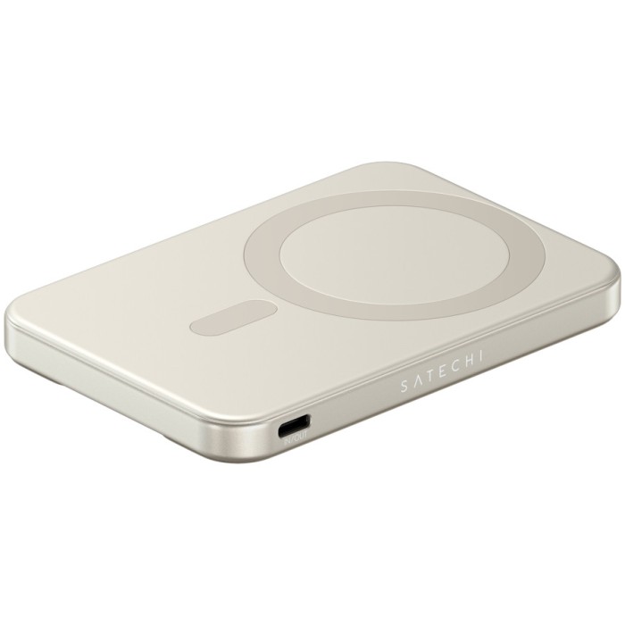 SATECHI Qi2 5K Magnetic Power Bank with Stand (Sand)