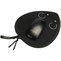 TUCANO TOPO Mouse Pad with Wireless Mouse, Black
