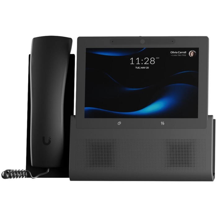 Ubiquiti UniFi UTP-G3-Touch-Wall wall-mountable smartphone for UniFi Talk, featuring a 7